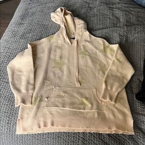 Torrid Cream Star Hoodie Sweater